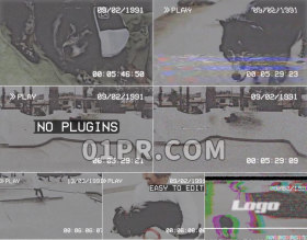 Pr模板VHS效果