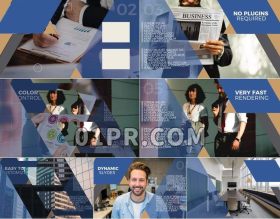 Pr模板企业展示