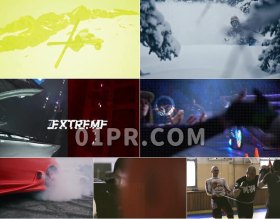 Pr模板运动故障片头