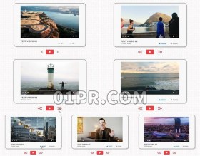 Pr模板YouTube展示