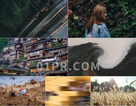 Pr特效200+转场素材包