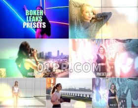 Pr预设BOKEH炫光预设