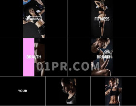 Pr模板竖屏包装GYM