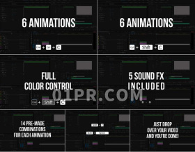 Pr模板KEYCOMM和遮罩FORTUTORIALS