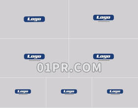 Pr模板简单LOGO展示