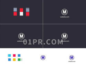 Pr模板简单图形LOGO
