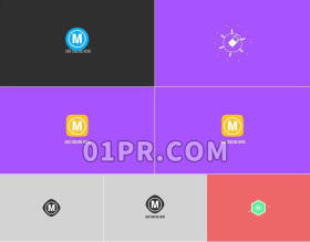 Pr模板经典图形LOGO展示