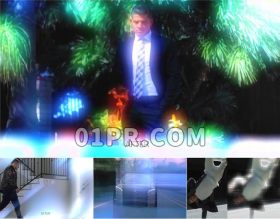 Pr效果预设 光效炫光辉光彩光灯光婚礼生日 Pr素材