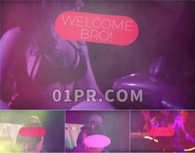Pr模板片头 16张36酷炫故障演唱会DJ音乐派对活动 Pr片头模板素材