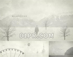 Pr复古电影片头模板 文学文艺怀旧10个标题53秒 Pr素材电影片头