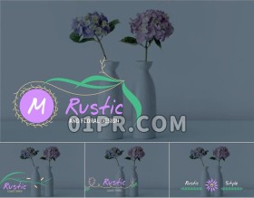 Pr温柔绿藤人名字幕图形模板mogrt 12组优雅平滑动画人名标题 Pr