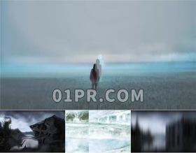 Pr黑暗闪光预设 11组恐怖辉光变形失真过渡 Pr素材预设