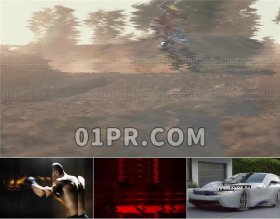 Pr偏移故障转场预设 16组现代VHS失真快速过渡效果 Pr预设