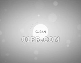 Pr简约图形Logo模板 快速创意商务公司企业标志演绎 Pr素材模板