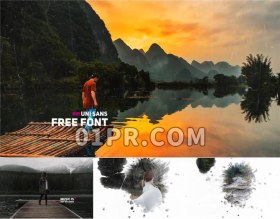 Pr水墨视差幻灯片模板 14张88秒优雅简约油墨过渡 Pr模板片头