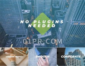Pr模板片头 10张53秒时尚简洁现代灵感商用会议活动宣传 Pr片头模