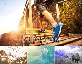 Pr特效素材 30组唯美耀斑光效漏光炫光耀眼闪光 Pr视频素材