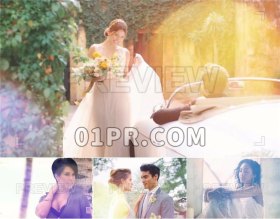 Pr转场素材 40组4K炫光泄漏滤镜多彩耀斑闪烁强烈优雅 Pr视频素材