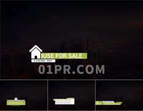 Pr字幕模板 10组房地产屋子动态标题文字 Pr素材