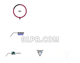 Pr模板 呼出线条