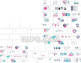 Pr图形模板 数据图表MOGRTVol29