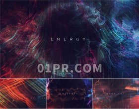 Pr片头模板 49秒抽象空间冥想放松宇宙灵感星云  Pr素材