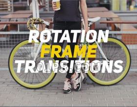Pr转场预设 3D帧旋转翻转弹力弹跳动态框架过渡效果 Pr素材