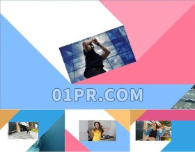 Pr转场预设 18组时尚炫彩线条展开过渡效果 Pr素材