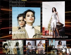 Pr片头模板 23张20秒现代时尚运动产品展示 Pr素材