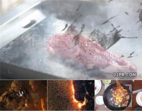 5组火焰遮罩转场过渡 PR/AE/FCPX视频素材