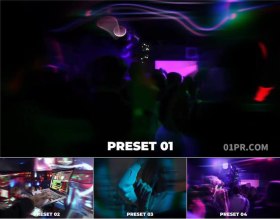 PR特效预设 8组夜场KTV俱乐部动感低音