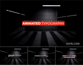 FCPX字幕插件 16组动感现代简约文字标题字幕动画 FCPX插件