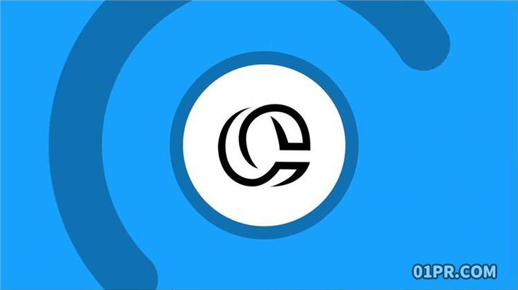 fcpx插件6组彩色圆圈圆形水印标志logo过渡效果fcpx素材