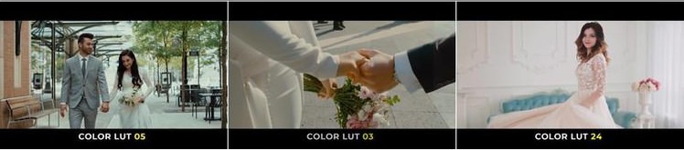 LUTs调色 婚礼色彩滤镜